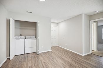 Washer & dryer included